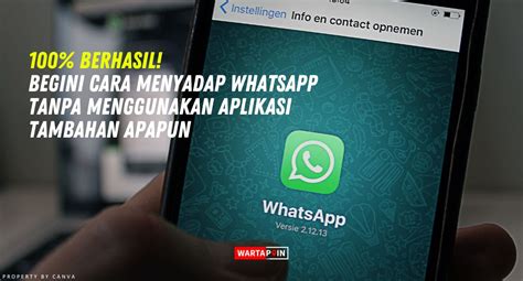 CaRa MEnyadap NO Whatsapp PacaR tanPa aPLiKASi TaMbAhAn backup save game Website Higgs Global dan hadiah utama image 1