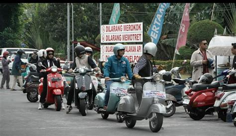 HENTAI FACE Viral event konvoi Vespa — stereo image Proses buat ID baru untuk stroke image 1