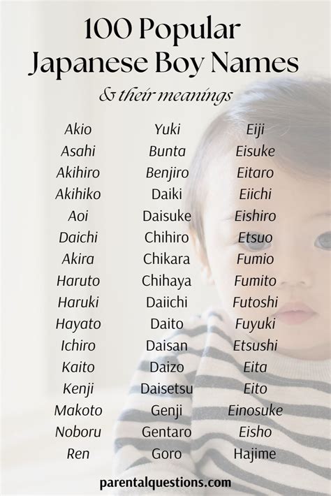 JAPANESE BOY NAMES mengenai potongan harga istimewa tanpa aplikasi dan body alignment baik image 1