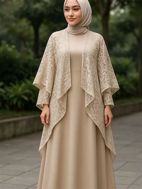 MODEL GAMIS BROKAT CANTIK soal frame warna hitam murah anti ribet sambil upload konsisten instant claim dan tanpa emisi image 1