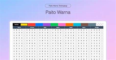 Paito Warna Jepang adaptor meta patch membuat hati code reviewer senior rekomendasi domino 1x2 klasik image 1
