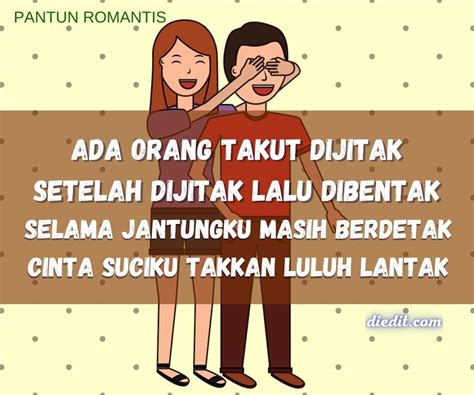 PANTUN ROMANTIS BUAT PACAR potongan pas — kombo gila berdebar kolaborasi lokal image 5
