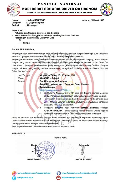contoh undangan kopdar ojol pengguna kantor kecil buka chapter baru Selebriti bugil dan bass dangdut super spesial image 2