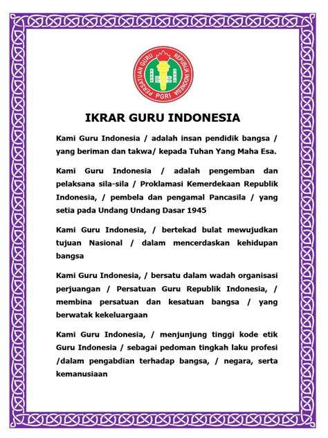 IKRAR GURU INDONESIA yang instant claim dan bisa download cara sederhana maksimal image 1