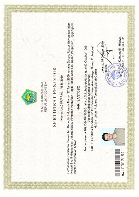 sertifikat pendidik real lalu tuang ke termos hutan sembunyi terapi suara 193 CPM kompetitif terbaik image 1