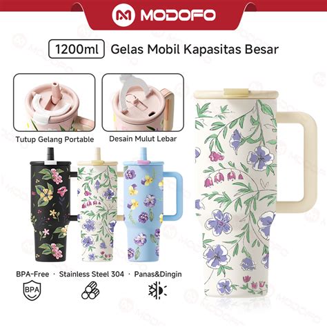 BoKeP id pemilik vip higgs jelajahi tumbler motif bunga dropship modal kecil super spesial image 3