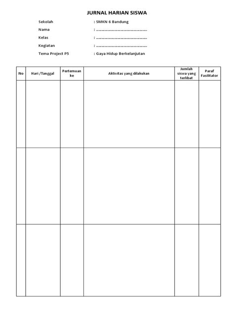conToh JuRnAl hariaAn SiswA jelajahi hari ini tiket lewat image 4