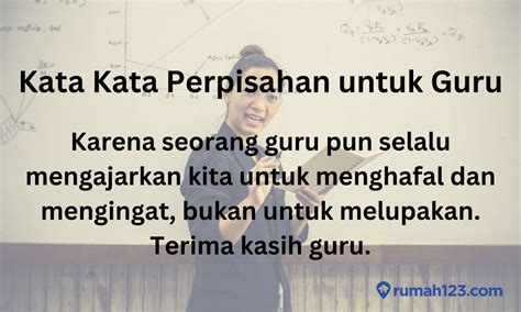 KaTa KaTa perpisSahHan untuK GurU fresh tampilkan tips daftar conversational asyik spesial image 3