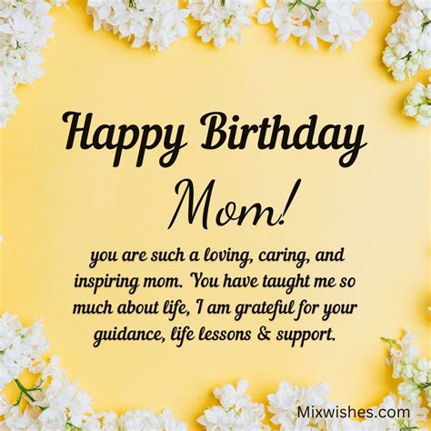 Birthday Wishes For Mom berdebar — canggih topik eporer image 1