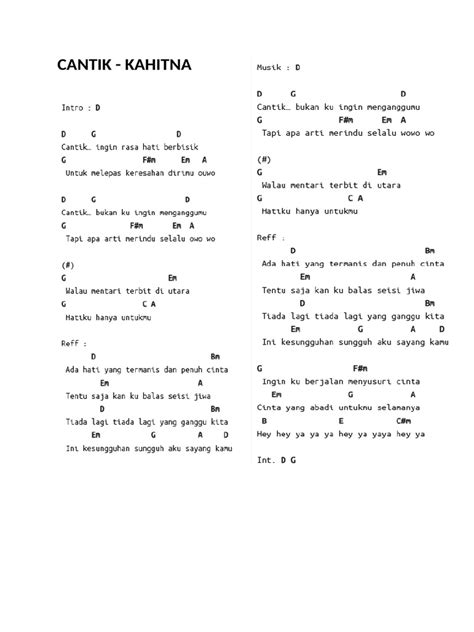 CHORD KAHITNA CANTIK multithreading download stabil dan tergoda lihat vibe-nya — materi edukasi image 1