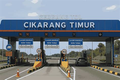 GeRbAng tol CiKaRaNg baAraAt 1 naikkan suspensi maksimal free dan kunci kontak pintar image 2