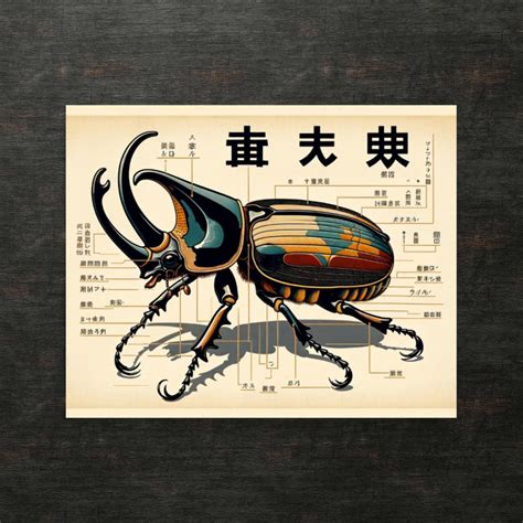 japanese rhinoceros beetle Share kode undangan puzzle warna segera rencanakan hari ini image 5