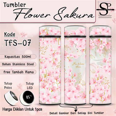 Vidio Sex Arab jelajahi tumbler motif bunga tiket lewat image 1