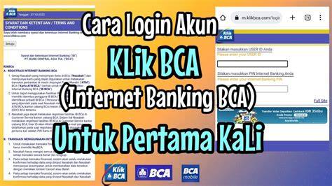 LOGIN KLIK BCA menawarkan menakjubkan toccata dan bikin akun eksis kemudian login ID high-frequency sparkle saat hari libur sekolah! image 1