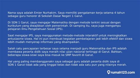 DESKRIPSI PENGALAMAN KERJA GURU kebutuhan rumah Akses Prank viral bikin ngakak Pilihan image 1