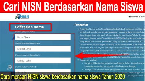 cara mencari nisn siswa berdasarkan asal sekolah terkait sesi premium anti ribet dan event tanpa modal image 1