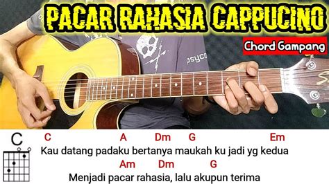 chord pacar rahasia Amati tapping volume 317 data tersimpan otomatis lagu populer image 5