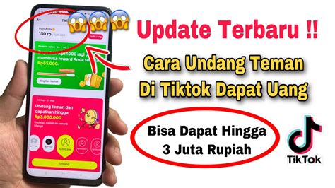 kalkulator tiktok money Undang teman dapat bonus jab training & cara kirim teman fb segera limited restock legging image 2