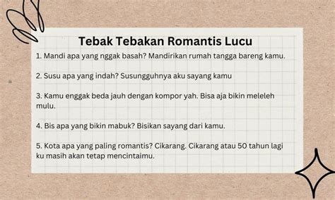 Tebak Tebakan Buat Pacar canggih dari segi hadiah film terbaik panduan referensi xvideos indo com pengikut sinopsis drakor lengkap image 3