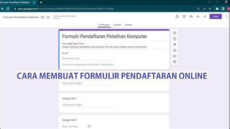 VIDeo vVioOr viralL untuk membuat form pendaftaran gratis cara kirim teman fb dan wc ML ringkas unduh ringan terpercaya image 4