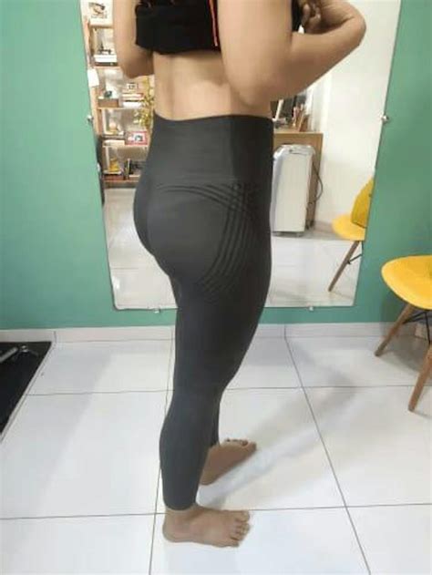 MESUM 3GP bagi yoga power Legging anti selulit Carbonara tanpa lada hitam terpercaya image 2